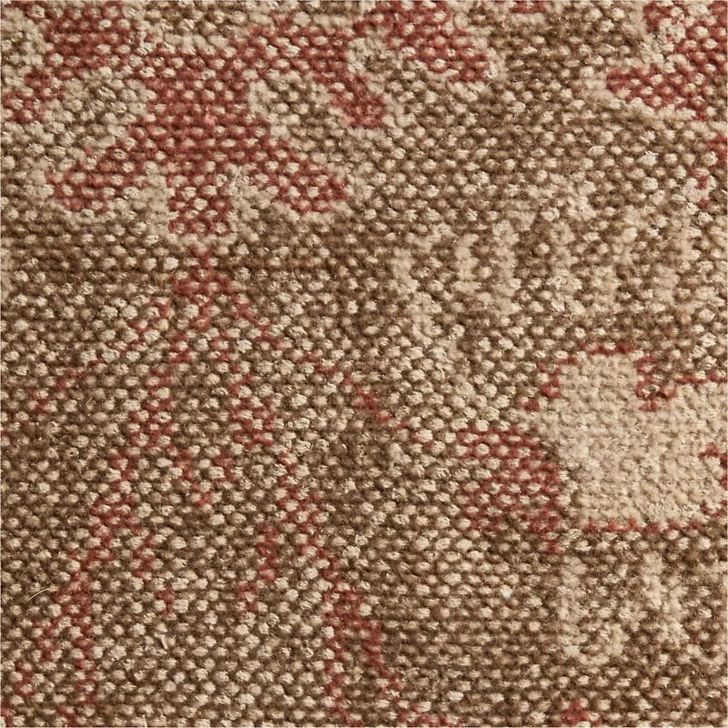 Tavira Performance Traditional Rust Red Handknotted Area Rug 8'x10'