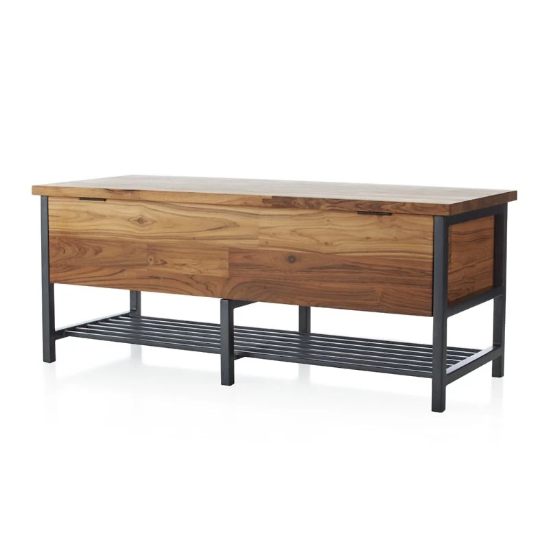 Teca Storage Trunk-Bench