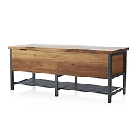 Teca Storage Trunk-Bench
