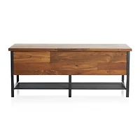 Teca Storage Trunk-Bench