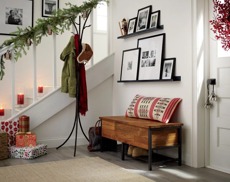 Teca Storage Trunk-Bench