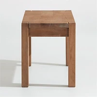 Terra 51" Smoke Oak Dining Bench