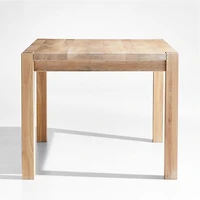 Terra 65" Natural White Oak Solid Wood Dining Table