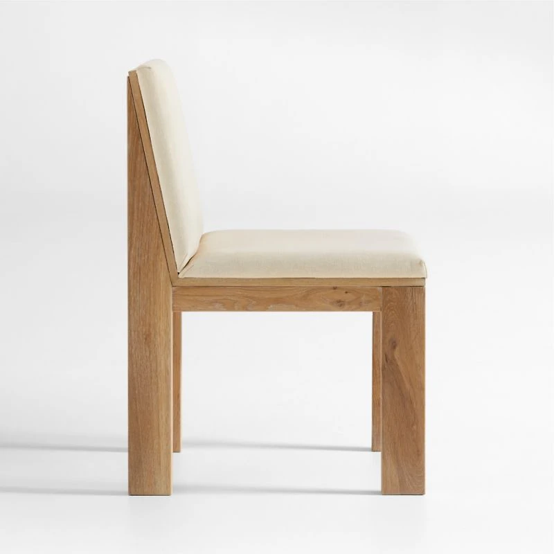 Terra Natural White Oak Solid Wood Dining Chair