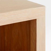 Terra Natural White Oak Wood Wall-Mounted Storage