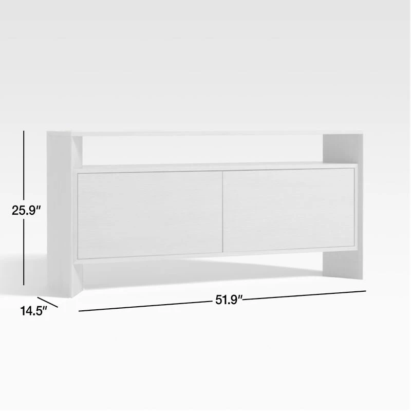 Terrazza 52" 2-Door Storage Media Console