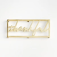 Thankful Brass Trivet