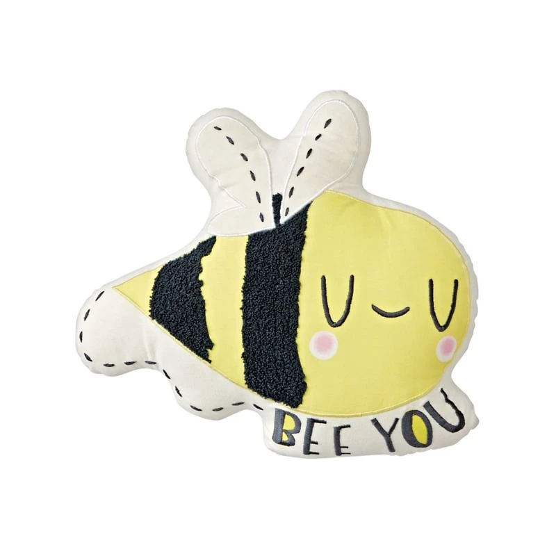 "Bee You" Bumble Bee Throw Pillow