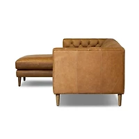 Thurston Leather 2-Piece Sectional Sofa