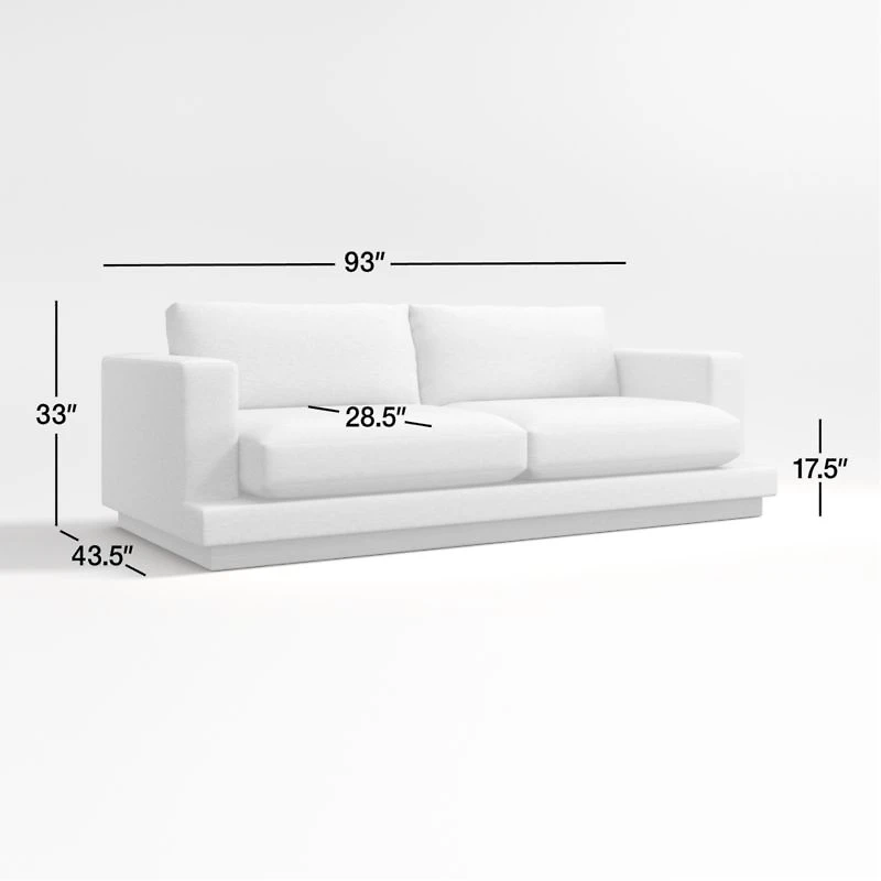 Tidal 93" Upholstered Sofa