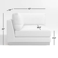 Tidal Corner Chair