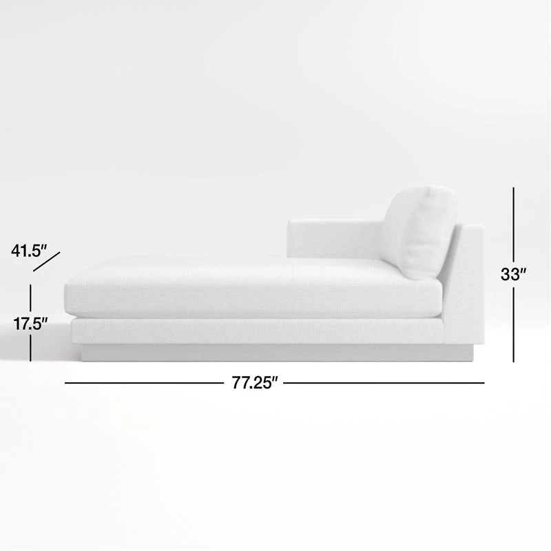Tidal Left-Arm Chaise