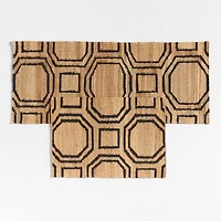 Tile Geo Jute Indoor/Outdoor Doormat 24"x57"