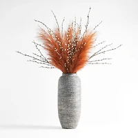 Rust Faux Pampas Grass