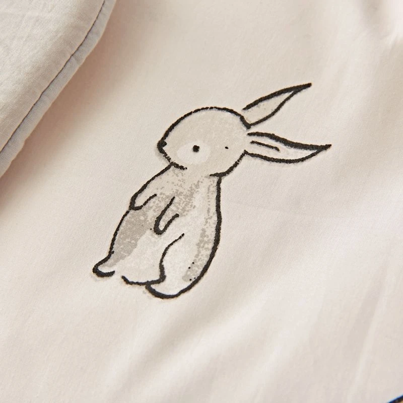 Organic Bunny Toddler Sheet Set