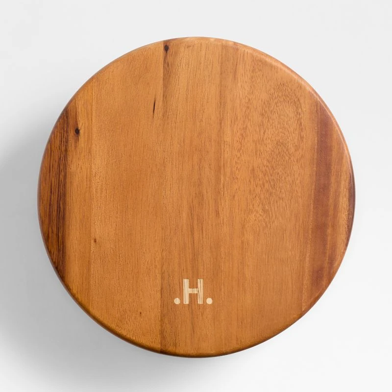 Tondo Acacia Wood Cake Stand