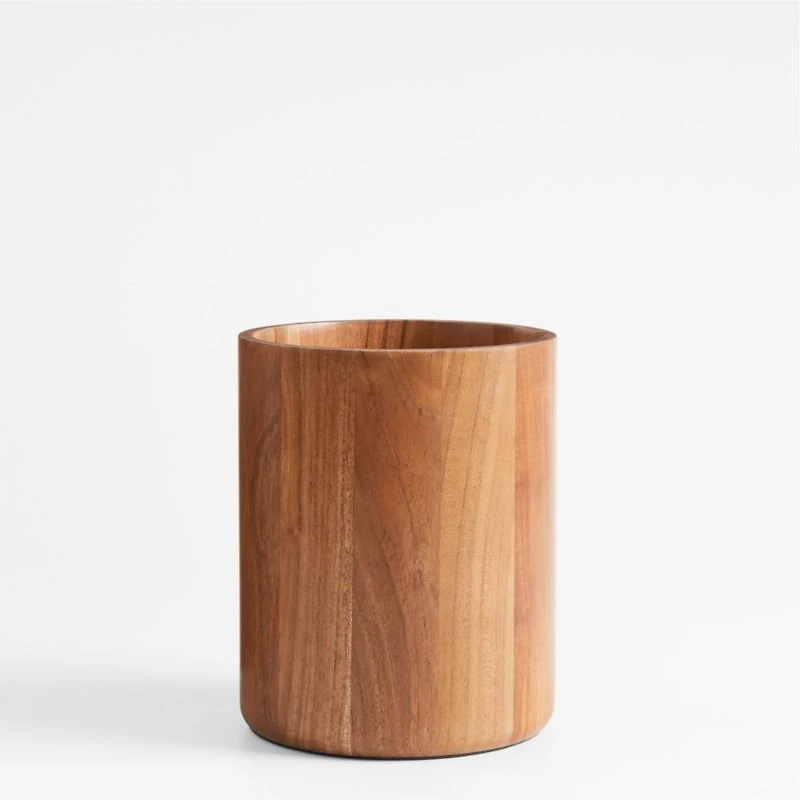 Tondo Wood Utensil Holder