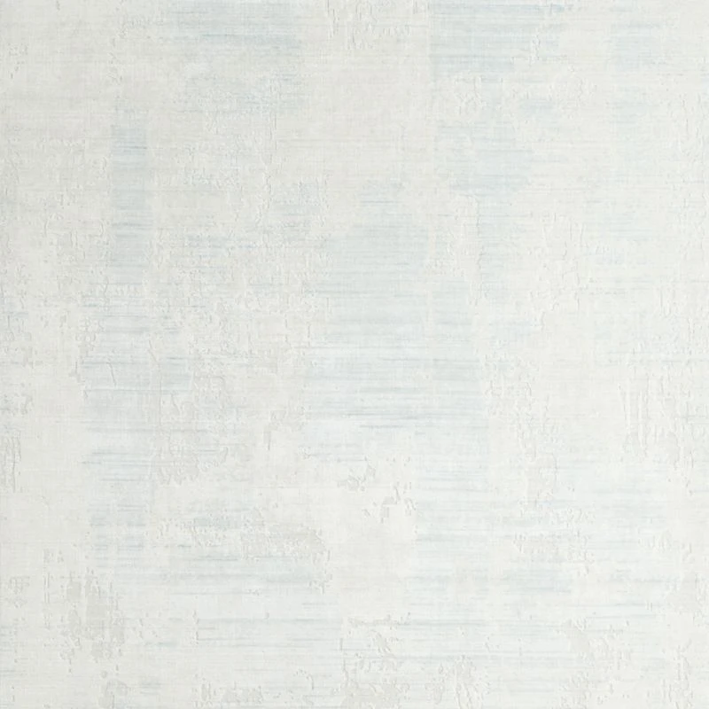 Tottori Viscose Abstract Handwoven Blue Rug Swatch 12"x18"