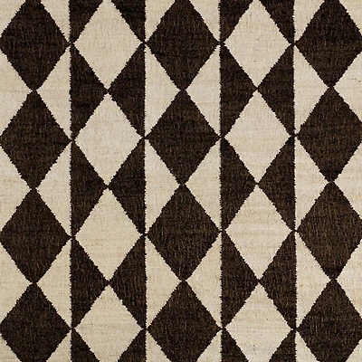 Toulon Jute Diamond Checkered Area Rug 9'x12