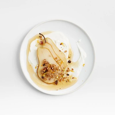 Tour White Porcelain Salad Plate