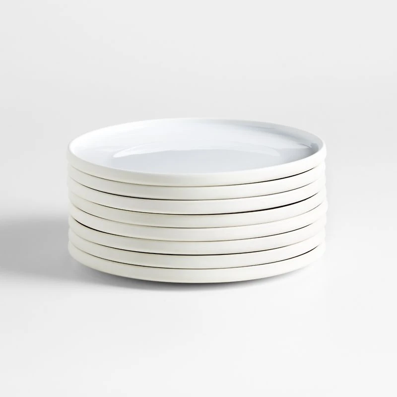 Tour White Porcelain Salad Plate