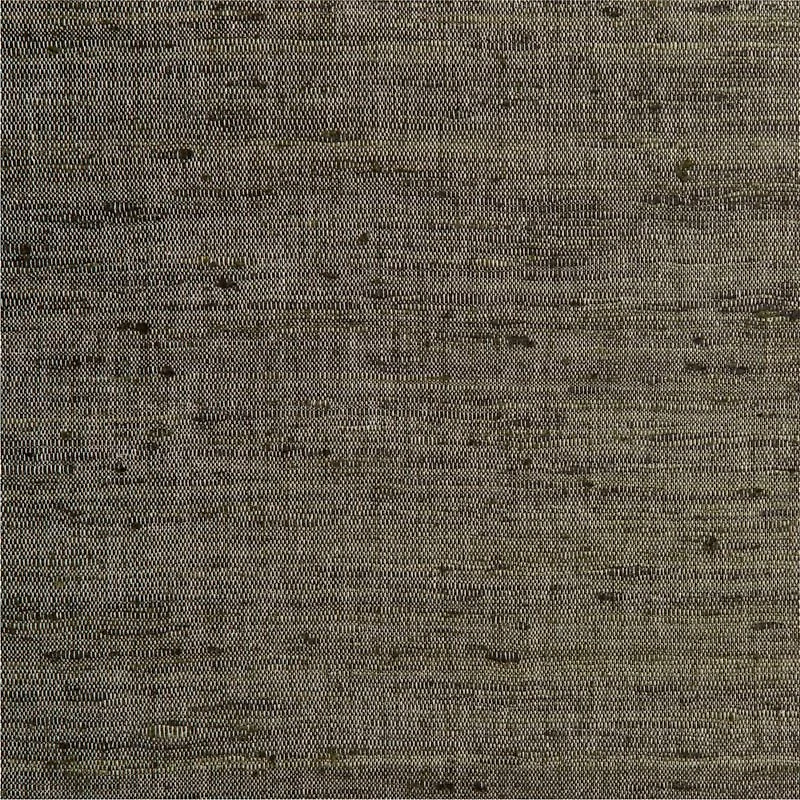 Trevino Burnt Green Cotton Silk Blend Window Curtain Panel 52"x120"