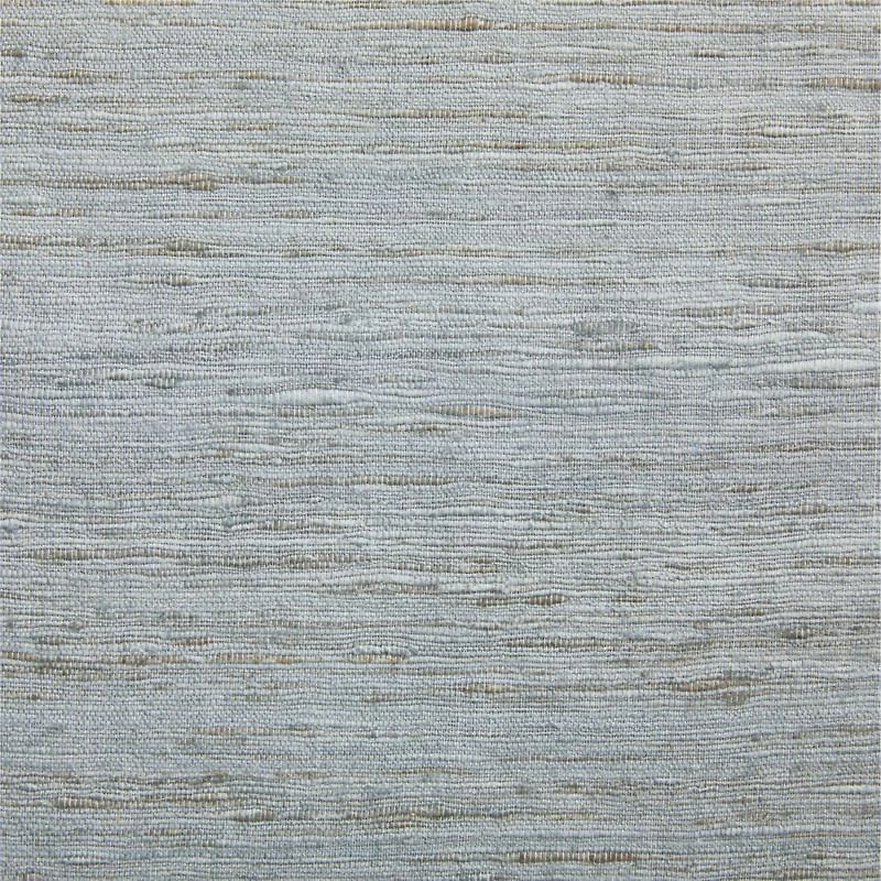 Trevino Mist Blue Cotton Silk Blend Window Curtain Panel 52"x84"