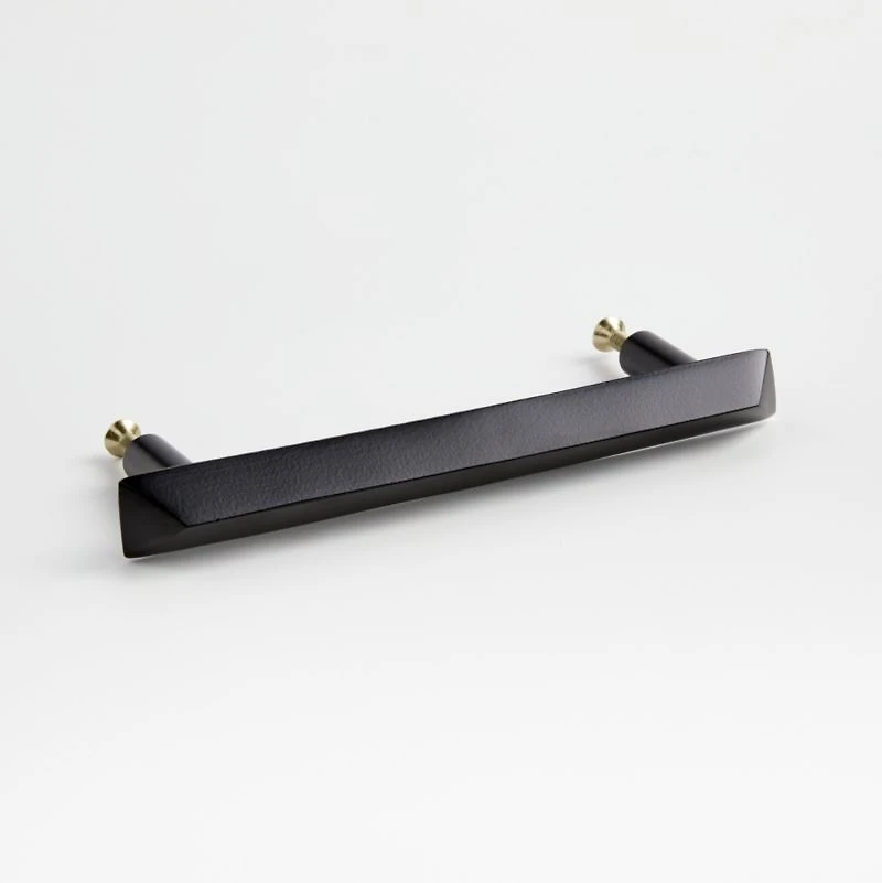 Triangle Matte Black 3" Bar Pull