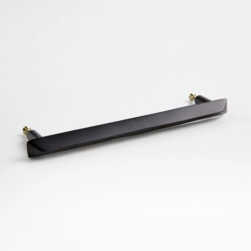 Triangle Matte Black 3" Bar Pull