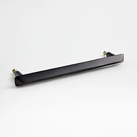 Triangle Matte Black 3" Bar Pull