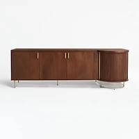 Trifecta Bar/Storage Media Cabinet with Light