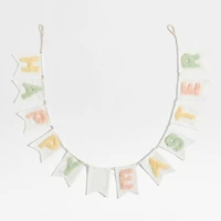 Tufted Happy Easter Garland