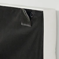 Tufted Linen White Twin Charging Wall-Mounted Headboard