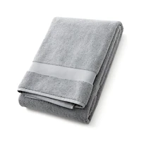 Organic Turkish Cotton Grey Bath Sheet