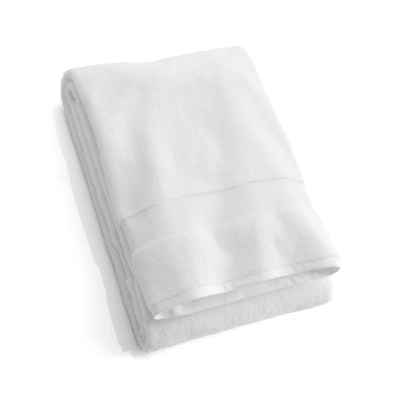 Organic Turkish Cotton White Bath Sheet
