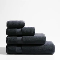 Organic Turkish Midnight Blue Cotton Wash Cloth