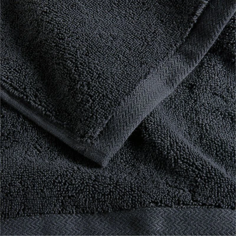 Organic Turkish Midnight Blue Cotton Wash Cloth