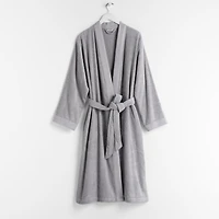Organic Turkish Cotton Grey Bath Robe L/XL