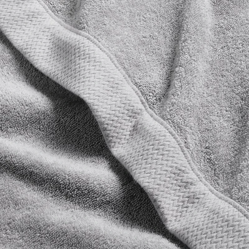 Organic Turkish Cotton Grey Bath Robe L/XL
