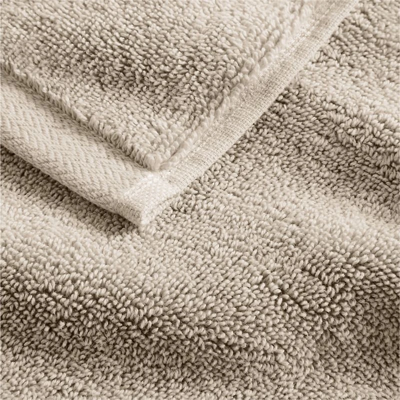 Organic Turkish Cotton Taupe Bath Sheet