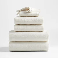 Organic Turkish Cotton Ivory Bath Towels