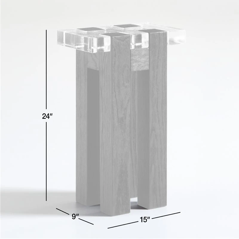 Turmont Glass End Table