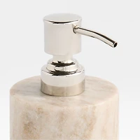 Tuscan Beige Marble Soap Pump