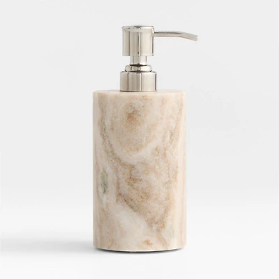 Tuscan Beige Marble Soap Pump