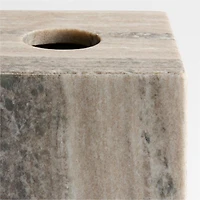 Tuscan Beige Marble Tissue Holder