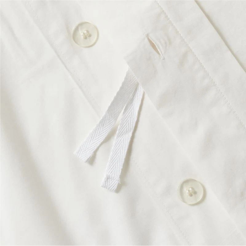 Favorite Organic Cotton Percale Tuxedo Stripe Sand Beige Full/Queen Duvet Cover
