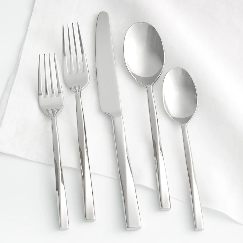 Twist Mirror 20-Piece Flatware Set
