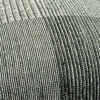 Textured Woven Stripes 20"x20" Juniper Green Indoor/Outdoor Throw Pillow