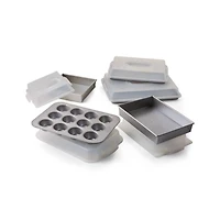 USA Pan 10-Piece Bakeware Set with Lids