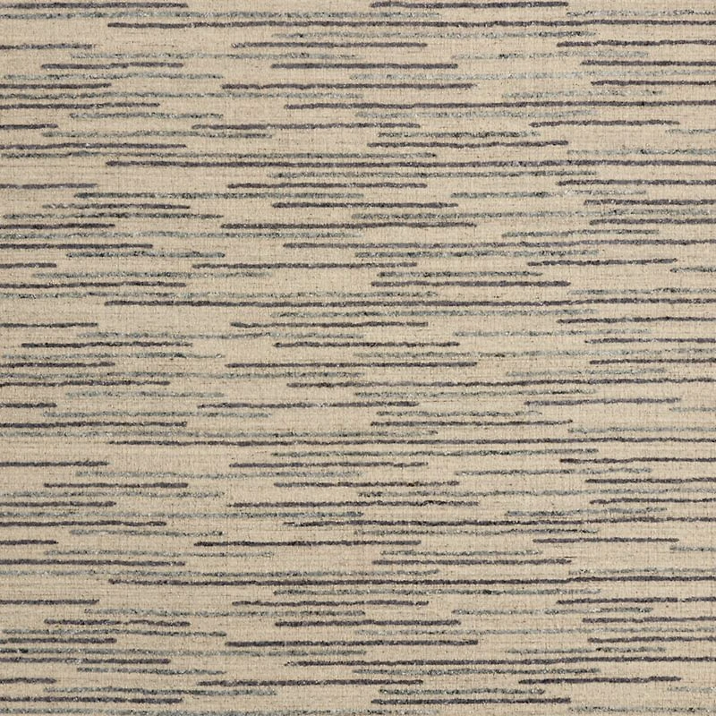 Udaipur Textured Wool Handwoven Grey Area Rug 8'x10'